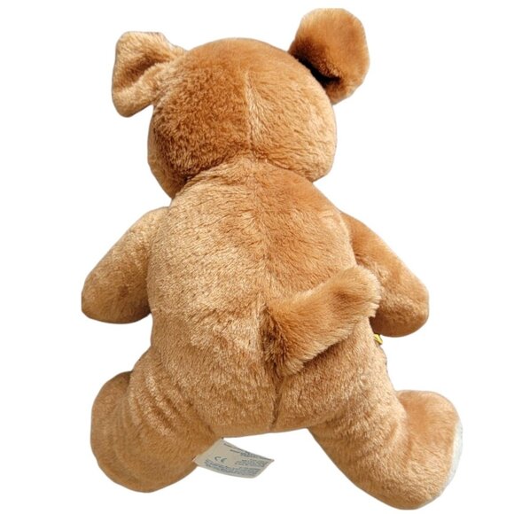 Build a Bear Puppy Dog 11 inch Plush Brown White Eye Ears Stuffed Animal Toy BAB - Picture 2 of 7